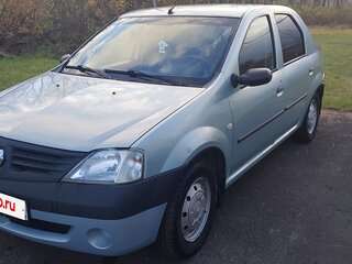 2007 Renault Logan I, зелёный, 350000 рублей, вид 5