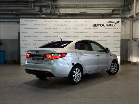 2014 Kia Rio III, серебристый, 599000 рублей, вид 5