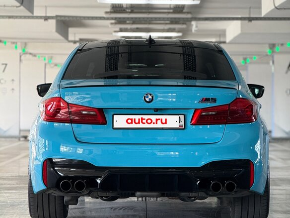 2019 BMW M5 Competition VI (F90), голубой, 9700000 рублей - вид 5