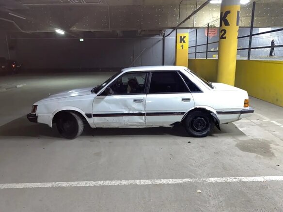 1986 Subaru Leone III, белый, 85000 рублей - вид 4