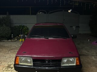 1991 Lada (ВАЗ) 21099, красный, 210000 рублей, вид 5