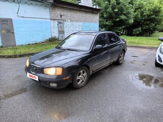 2002 Hyundai Elantra III (XD), чёрный, 169000 рублей, вид 1