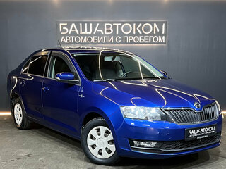 2018 Skoda Rapid I Рестайлинг, синий, 1210000 рублей, вид 1