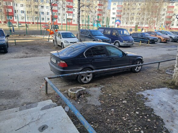 1999 BMW 3 серии 323i IV (E46), синий - вид 1