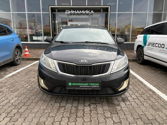 2014 Kia Rio III, чёрный, 585000 рублей - вид 1