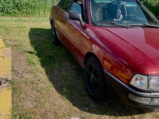 1987 Audi 80 IV (B3), красный, 250000 рублей, вид 2