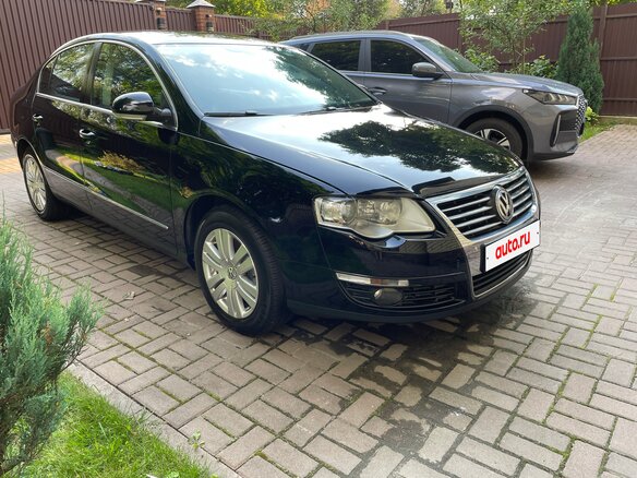 2010 Volkswagen Passat B6, чёрный, 950000 рублей - вид 4