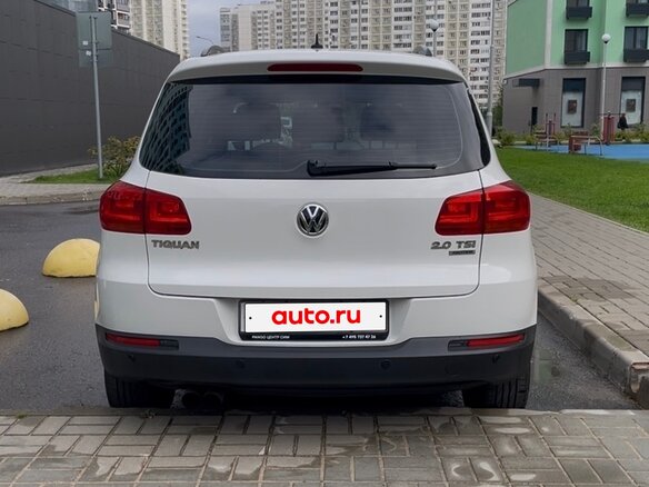 2013 Volkswagen Tiguan I Рестайлинг, белый - вид 5