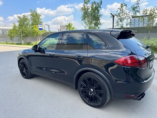 2012 Porsche Cayenne Diesel II (958), чёрный, 2490000 рублей, вид 4