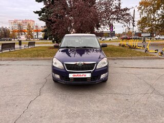 2011 Skoda Fabia II Рестайлинг, синий, 400000 рублей, вид 2