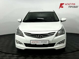2014 Hyundai Solaris I, белый, 965000 рублей, вид 3