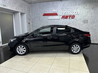 2017 Kia Rio III Рестайлинг, чёрный, 1345000 рублей, вид 2