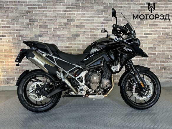 2024 Triumph Tiger 1200, чёрный, 1825000 рублей - вид 5