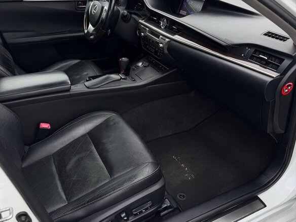 2012 Lexus ES 300h VI, белый - вид 6