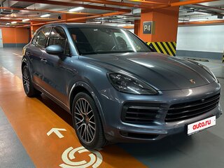 2018 Porsche Cayenne III, голубой, 5150000 рублей, вид 3