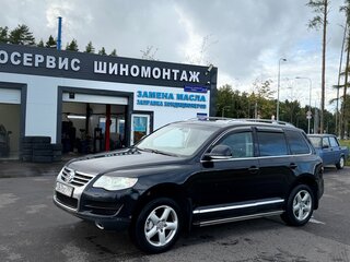 2008 Volkswagen Touareg I Рестайлинг, чёрный, 870000 рублей, вид 5