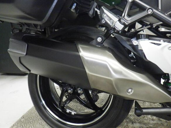 2025 Kawasaki Ninja H2 SX, зелёный - вид 8