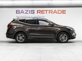 2017 Hyundai Santa Fe III Рестайлинг, коричневый, 2099000 рублей, вид 4