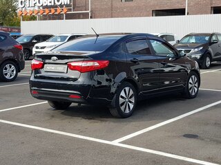 2014 Kia Rio 6-speed III, чёрный, 1149000 рублей, вид 4