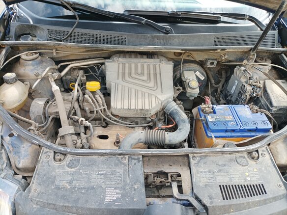 2015 Renault Logan II, синий, 675000 рублей - вид 14