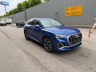 2022 Audi Q3 35 TFSI II (F3), синий, 2340000 рублей, вид 2