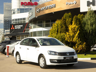 2019 Volkswagen Polo V Рестайлинг, белый, 1098000 рублей, вид 2
