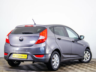 2011 Hyundai Solaris I, серый, 729000 рублей, вид 4