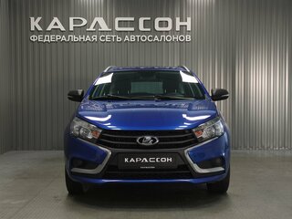 2021 Lada (ВАЗ) Vesta SW I, синий, 1020000 рублей, вид 3