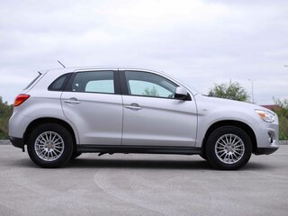 2014 Mitsubishi ASX I Рестайлинг, серебристый, 784609 рублей, вид 4