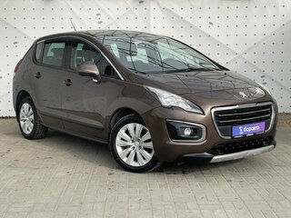 2014 Peugeot 3008 I Рестайлинг, коричневый, 930000 рублей, вид 2