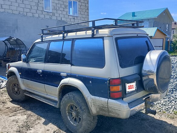 1995 Mitsubishi Pajero II, серый, 1200000 рублей - вид 1