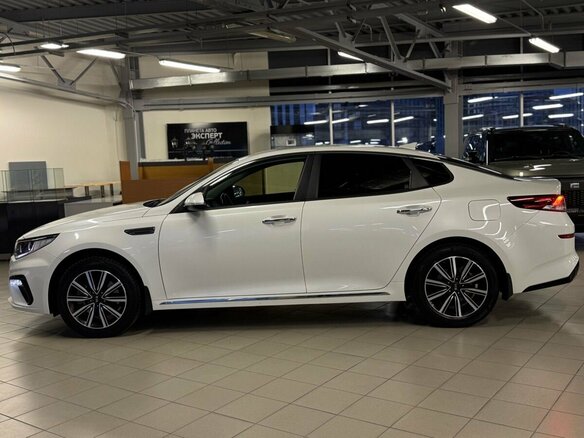 2018 Kia Optima IV Рестайлинг, белый, 2139000 рублей - вид 10