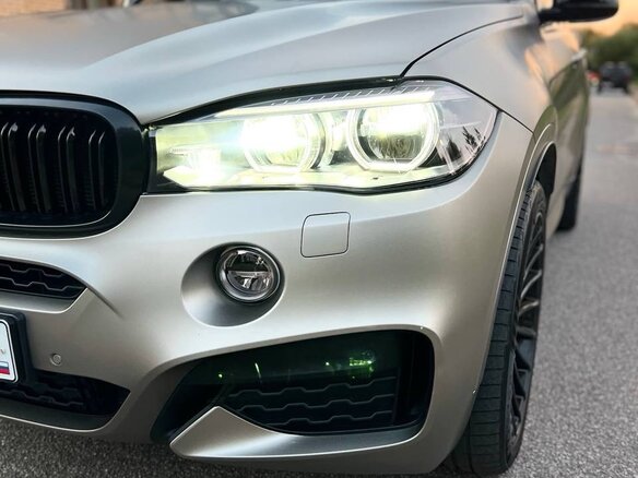 2018 BMW X6 40d II (F16), белый, 3500000 рублей - вид 5