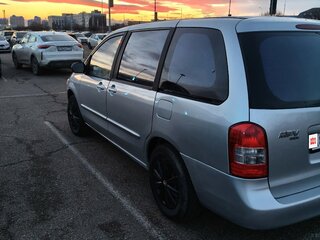 2001 Mazda MPV II (LW), серебристый, 700000 рублей, вид 3