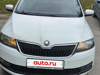 2019 Skoda Rapid I Рестайлинг, белый, 850000 рублей, вид 1