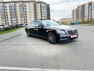 2019 Mercedes-Benz S-Класс 450 VI (W222, C217) Рестайлинг, чёрный, 4520000 рублей, вид 3