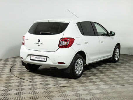2017 Renault Sandero II, белый, 909700 рублей, вид 5