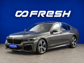 2019 BMW 7 серии 750i xDrive VI (G11/G12) Рестайлинг, серый, 5150055 рублей, вид 5
