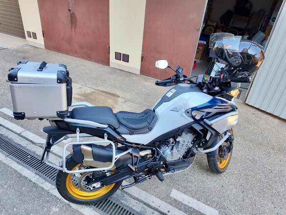 2024 CFMoto 800MT Explore, белый, 1100000 рублей - вид 3