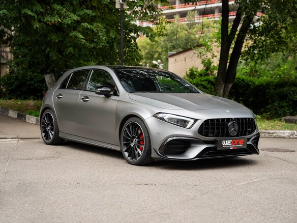 2020 Mercedes-Benz A-Класс AMG 45 AMG S II (W177), серый - вид 1
