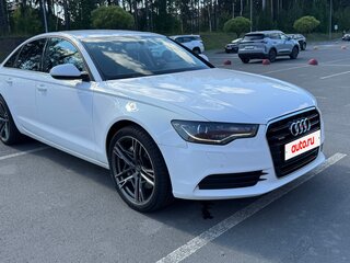 2013 Audi A6 IV (C7), белый, 1950000 рублей, вид 4