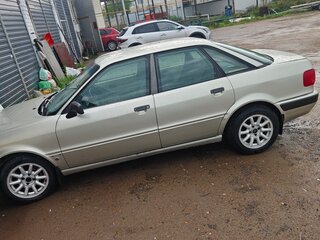 1992 Audi 80 V (B4), серебристый, 168000 рублей, вид 1