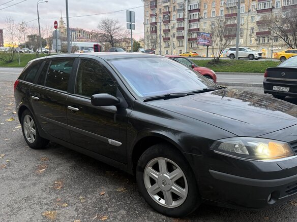 2006 Renault Laguna II Рестайлинг, чёрный, 540000 рублей - вид 1