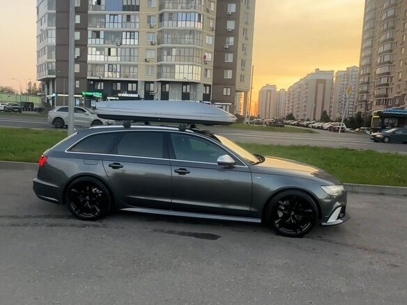 2017 Audi A6 IV (C7) Рестайлинг, серый, 2300000 рублей - вид 2