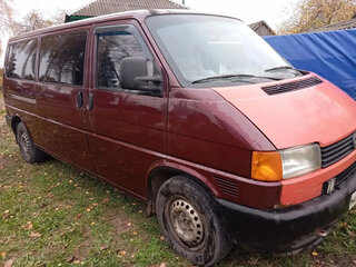 2000 Volkswagen Transporter Long T4, пурпурный, 600000 рублей, вид 2