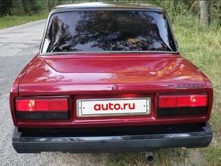 2007 Lada (ВАЗ) 2107, пурпурный, 200000 рублей, вид 3