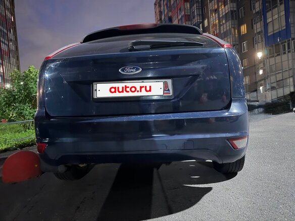 2009 Ford Focus II Рестайлинг, синий, 550000 рублей - вид 1