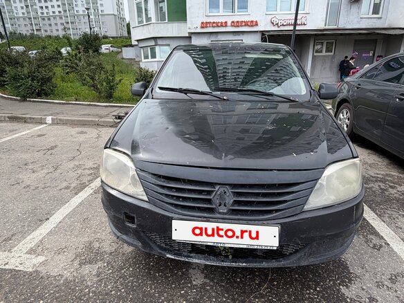 2013 Renault Logan I Рестайлинг, чёрный
