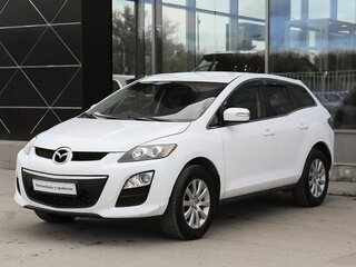 2011 Mazda CX-7 I Рестайлинг, белый, 920000 рублей, вид 1