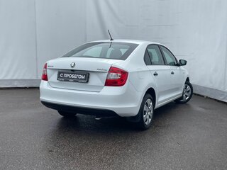 2015 Skoda Rapid I, белый, 1070000 рублей, вид 4